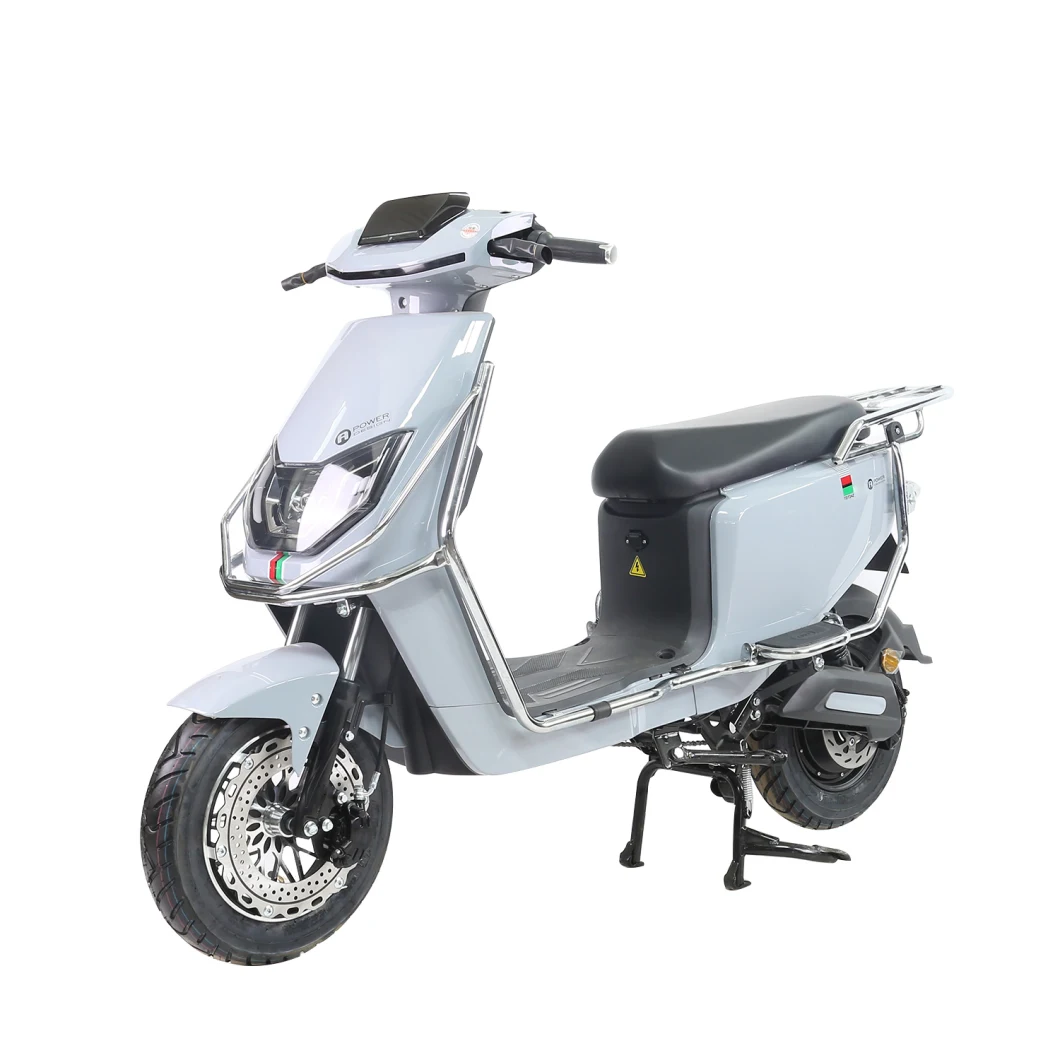 1500W Max Speed 50km/H and Max Range 90km Vespa Two Sets of 70V35ah Low-Carbon Electric Motorcycle Control System LED Light E-Scooter Fond Girl