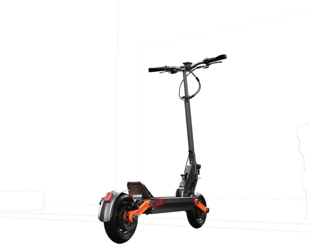 New 1200W, 48V 18ah, Two Wheels, Dual Motor, Big Power Electric Scooter From Sojoin